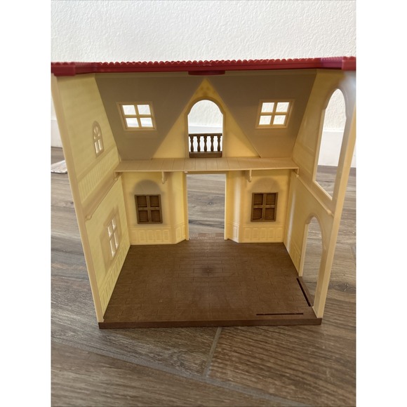 Vintage Sylvanian Families Calico Critters Red Roof Cozy Cottage - Picture 3 of 8